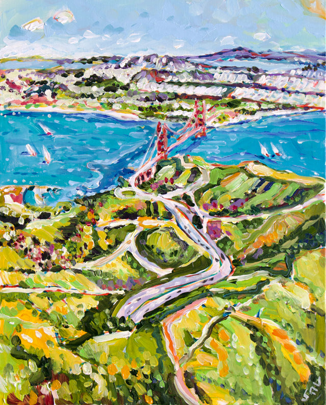 Winding Toward Sausalito!