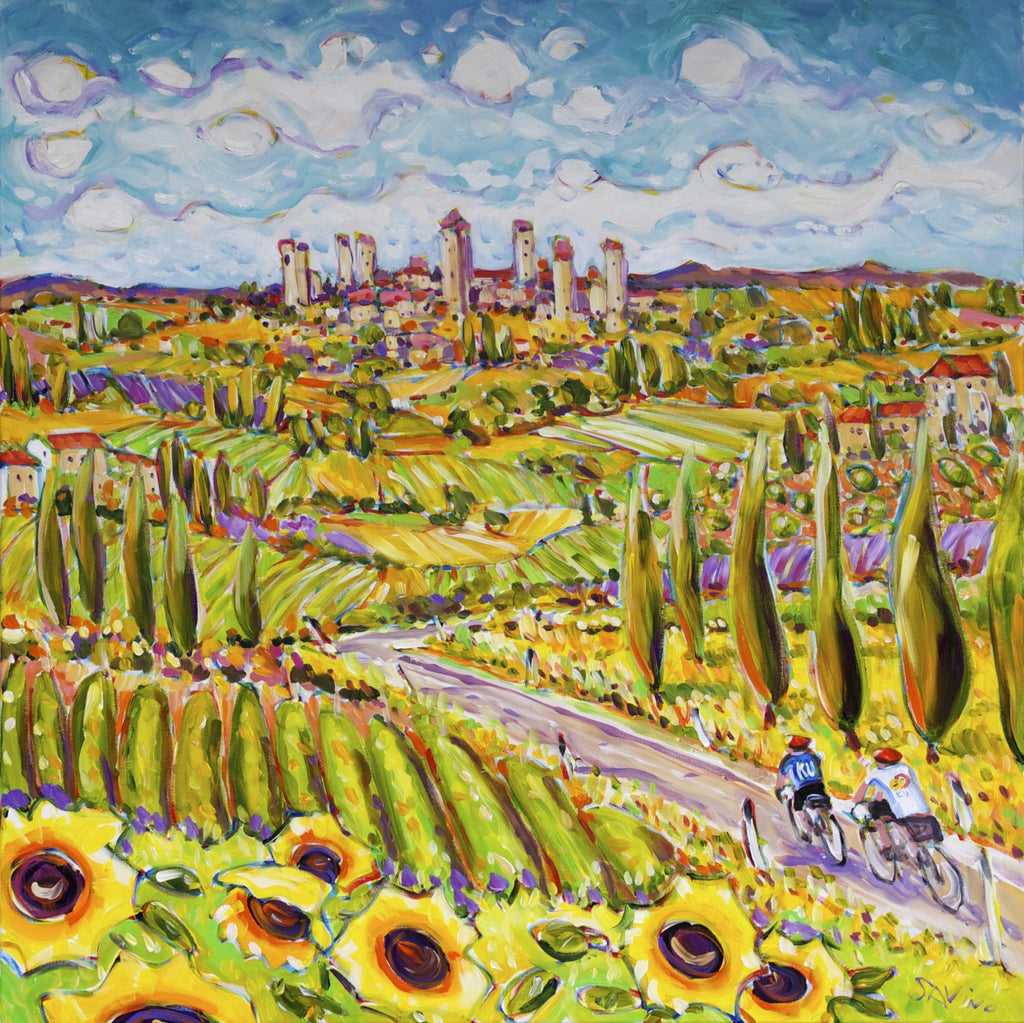 Biking Tuscany
