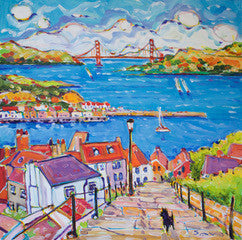 From Tiburon to San Fran