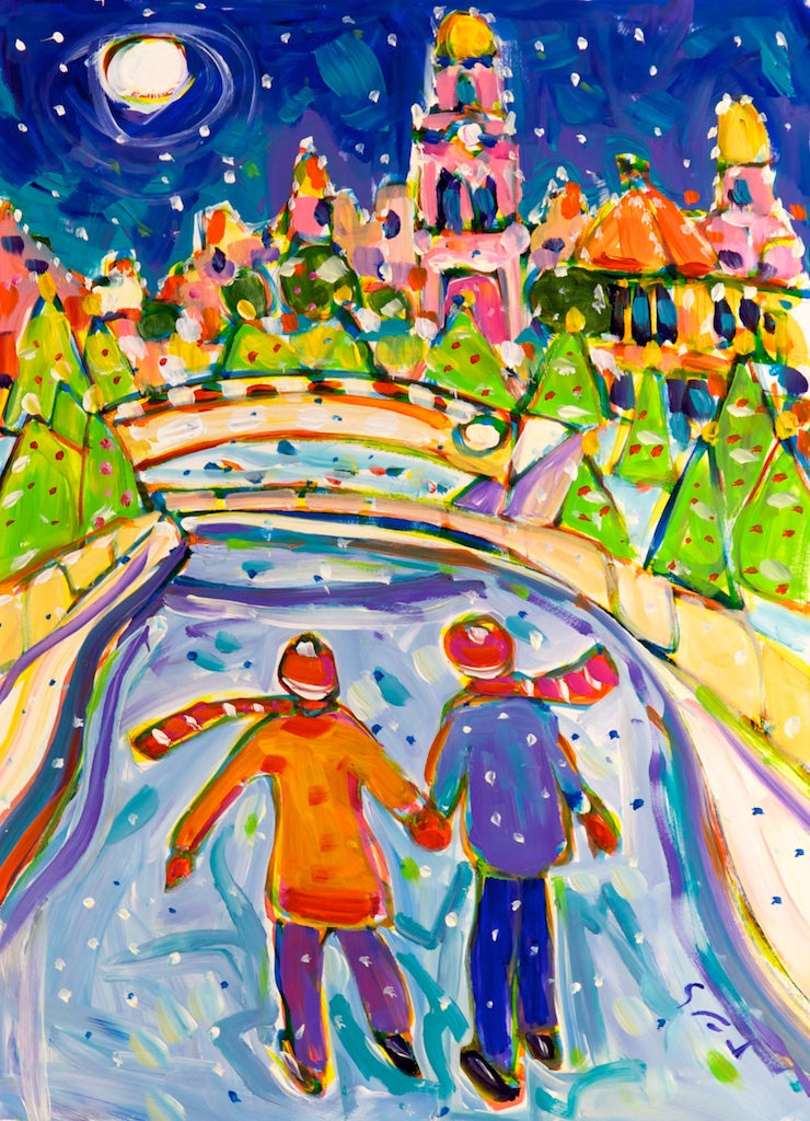 Skating the Creek