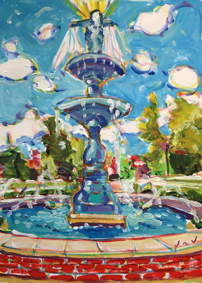 Benedictine College Marian Fountain