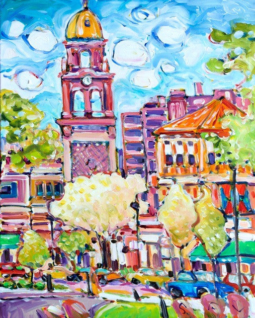 Plaza Colored Spring